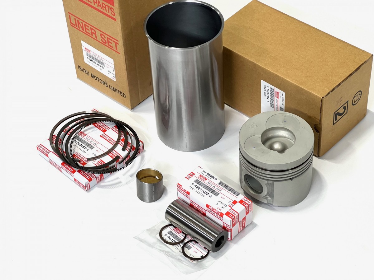 1878124850 Поршнекомплект 4BG1, 6BG1 1876182510, 1878141050, 1878127921 ORIGINAL  ISUZU 1878124850 Поршнекомплект 4BG1, 6BG1 1876182510, 1878141050, 1878127921 ORIGINAL  ISUZU