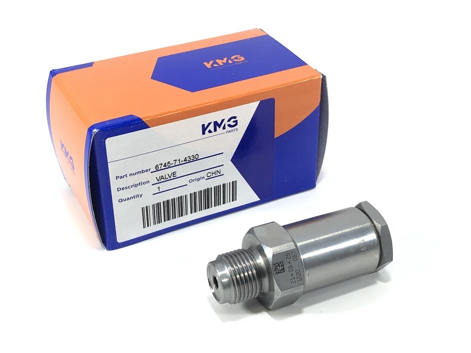 6745-71-4330 Клапан топливной рампы 3963808 KOMATSU 6745-71-4330 Клапан топливной рампы 3963808 KOMATSU