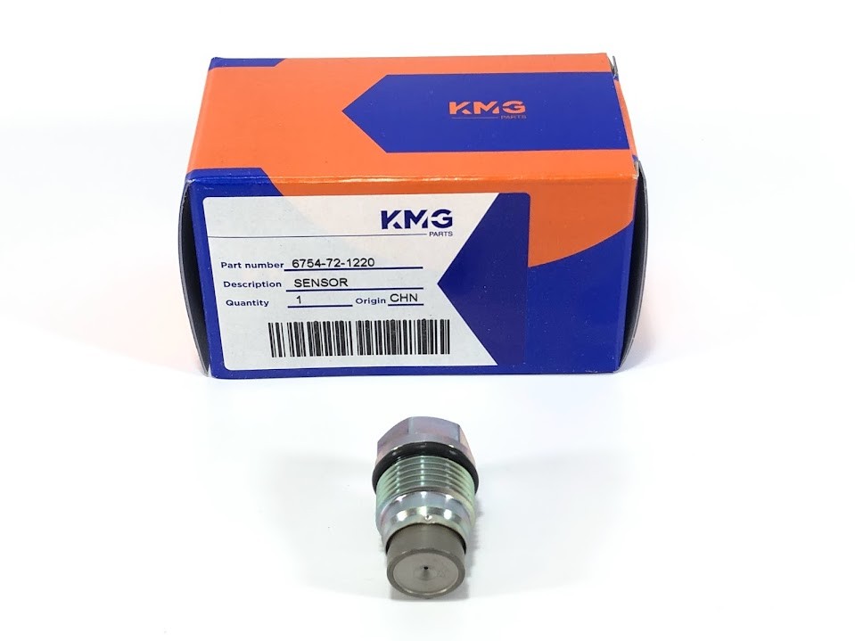 6754-72-1220 Клапан редукционный топливной рампы  KOMATSU 6754-72-1220 Клапан редукционный топливной рампы  KOMATSU