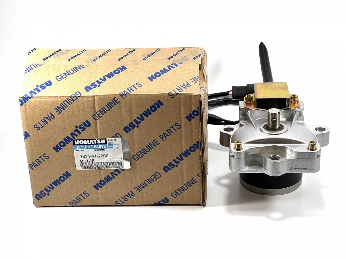 7834-41-2000 Мотор шаговый 7834-41-2002, 7834-41-2003, 7834-41-3002  KOMATSU 7834-41-2000 Мотор шаговый 7834-41-2002, 7834-41-2003, 7834-41-3002  KOMATSU