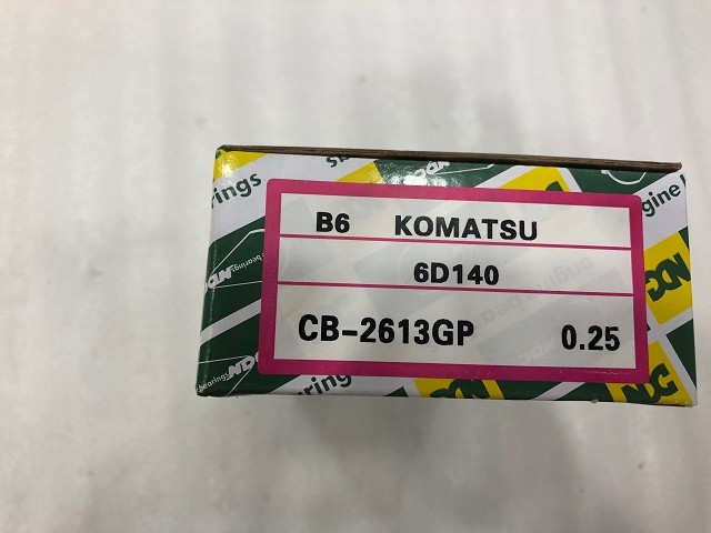 6210-39-3040 Вкладыши шатунные 0,25 6210-39-3042  KOMATSU 6210-39-3040 Вкладыши шатунные 0,25 6210-39-3042  KOMATSU
