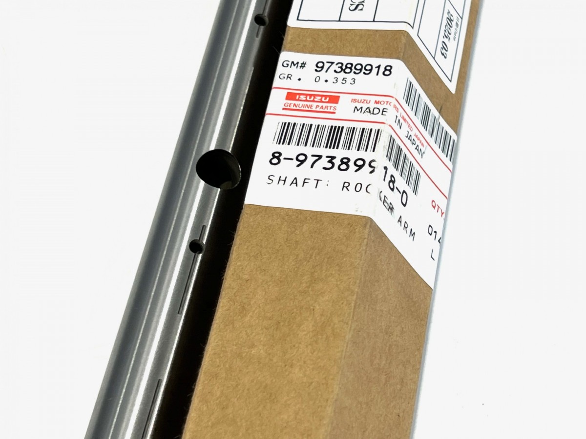 8973899180 Ось коромысел (рокеров) распредвала  ISUZU 8973899180 Ось коромысел (рокеров) распредвала  ISUZU