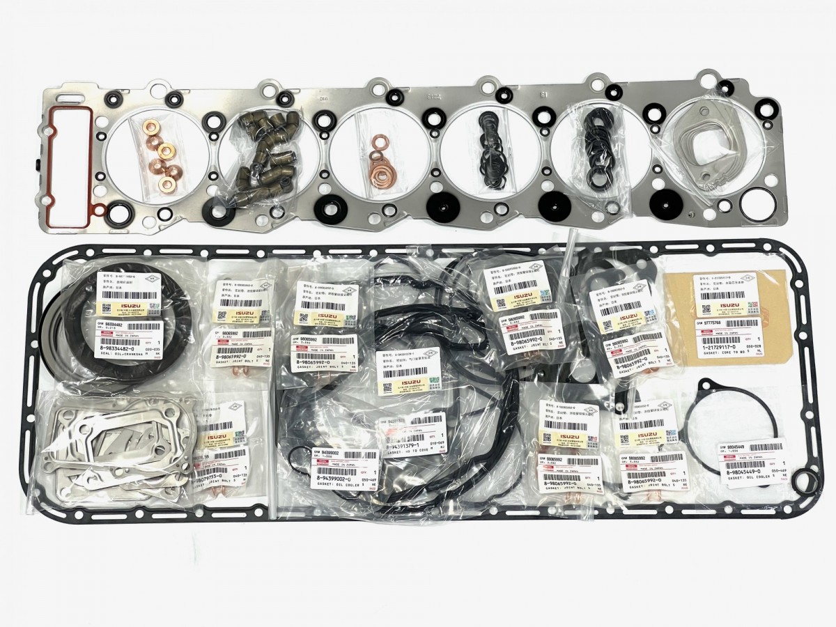 1878120681 Набор прокладок двигателя 1878123160 ORIGINAL ISUZU 1878120681 Набор прокладок двигателя 1878123160 ORIGINAL ISUZU