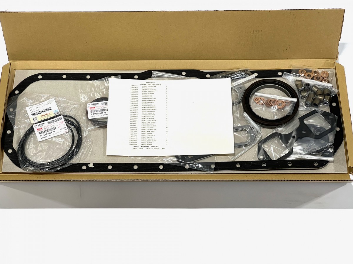 1878123116 Набор прокладок двигателя ORIGINAL ISUZU 1878123116 Набор прокладок двигателя ORIGINAL ISUZU