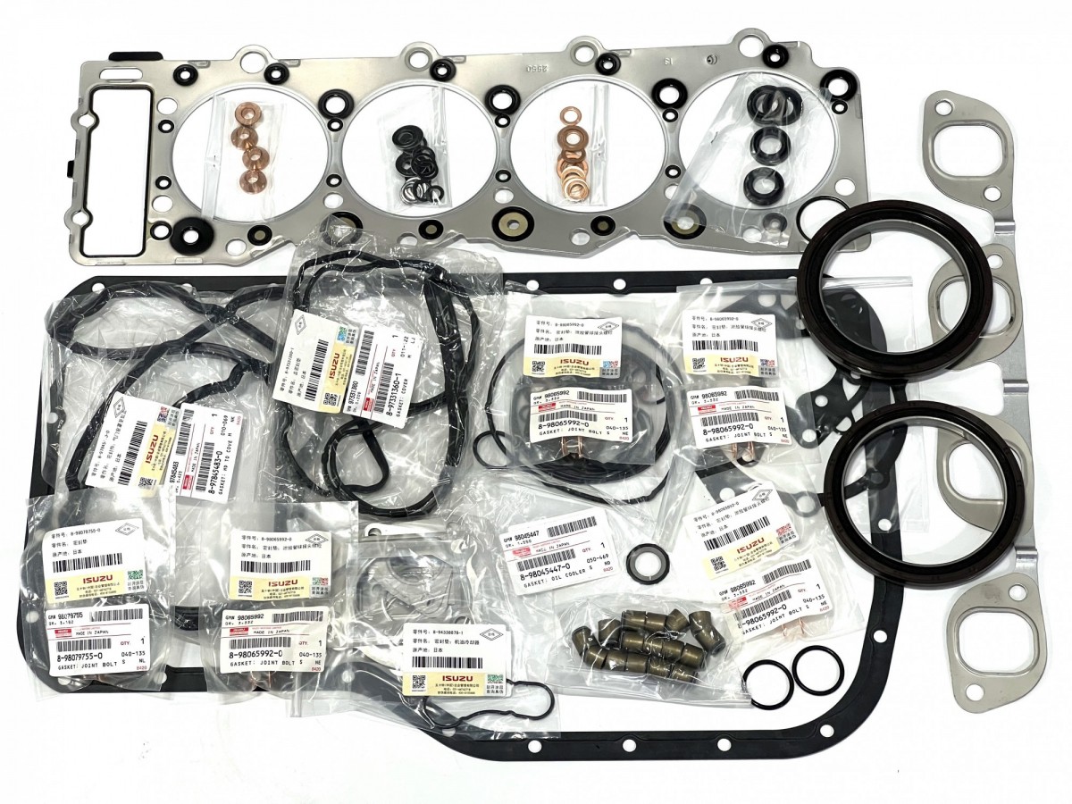 5878148901 Набор прокладок двигателя 5878150350 ORIGINAL ISUZU 5878148901 Набор прокладок двигателя 5878150350 ORIGINAL ISUZU