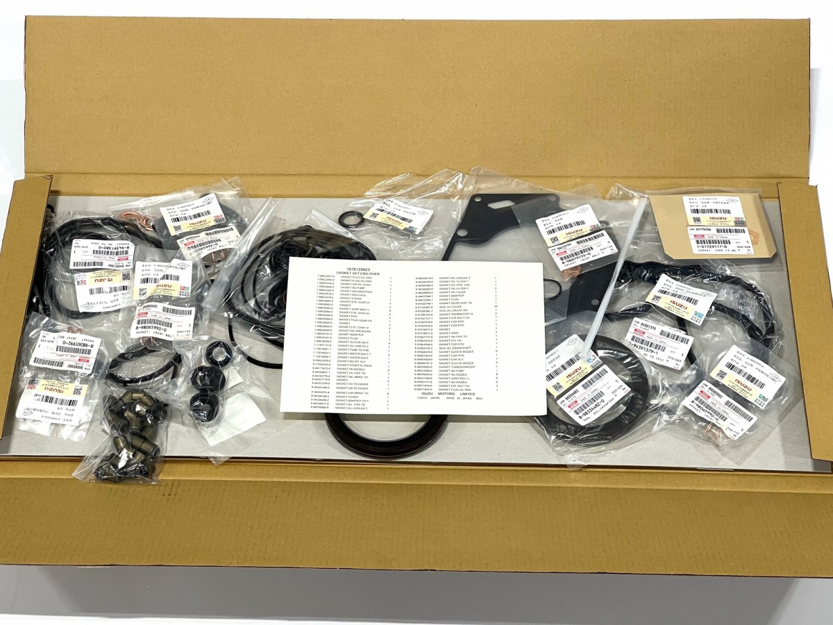 1878129820 Набор прокладок двигателя ORIGINAL ISUZU 1878129820 Набор прокладок двигателя ORIGINAL ISUZU