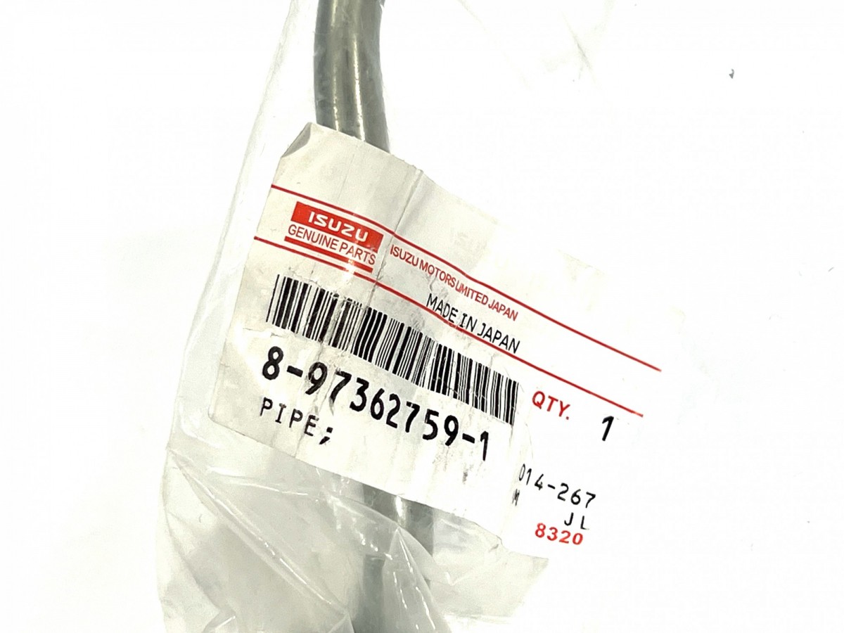 8973627591 Трубка подачи масла на турбонагнетатель HITACHI 8973627591 Трубка подачи масла на турбонагнетатель HITACHI