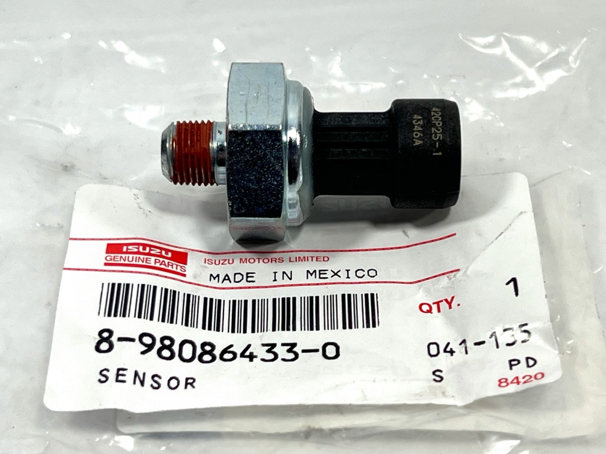 8980864330 Датчик загрязнения топливного фильтра 4687688 ORIGINAL ISUZU 8980864330 Датчик загрязнения топливного фильтра 4687688 ORIGINAL ISUZU