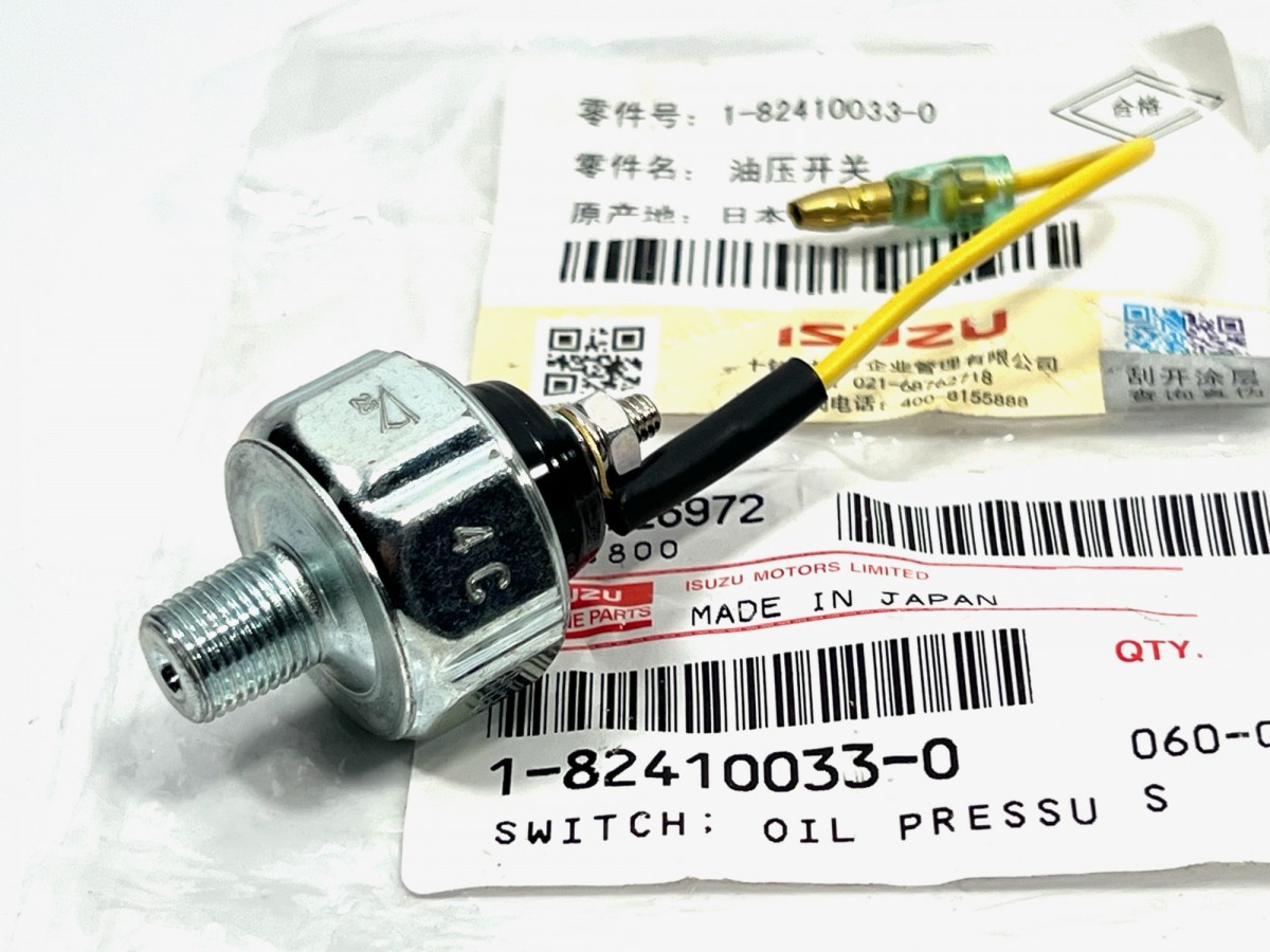 1824100330 Датчик давления масла аварийный 1824100082 ORIGINAL ISUZU 1824100330 Датчик давления масла аварийный 1824100082 ORIGINAL ISUZU
