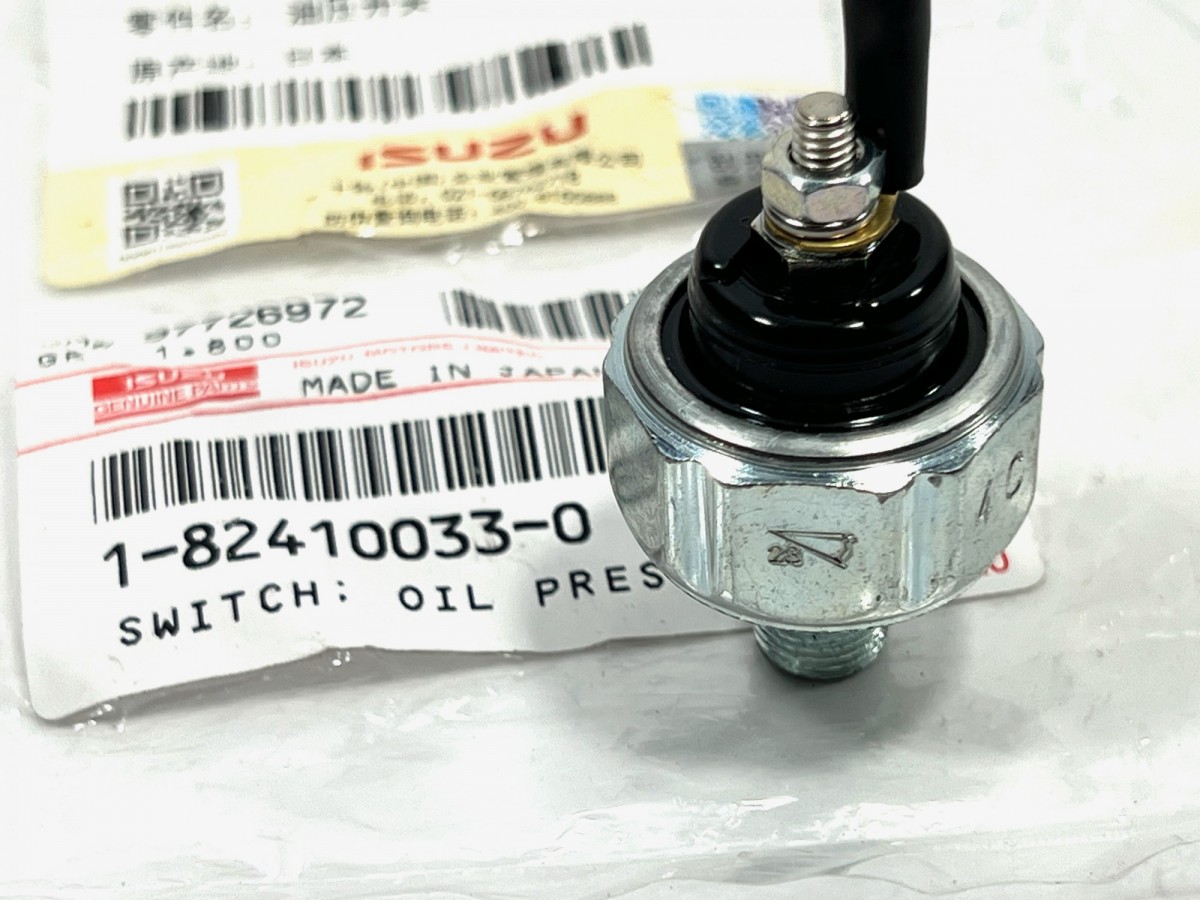 1824100330 Датчик давления масла аварийный 1824100082 ORIGINAL ISUZU 1824100330 Датчик давления масла аварийный 1824100082 ORIGINAL ISUZU