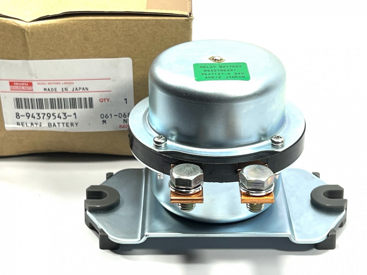 8943795431 Реле АКБ 4255762 ORIGINAL ISUZU 8943795431 Реле АКБ 4255762 ORIGINAL ISUZU