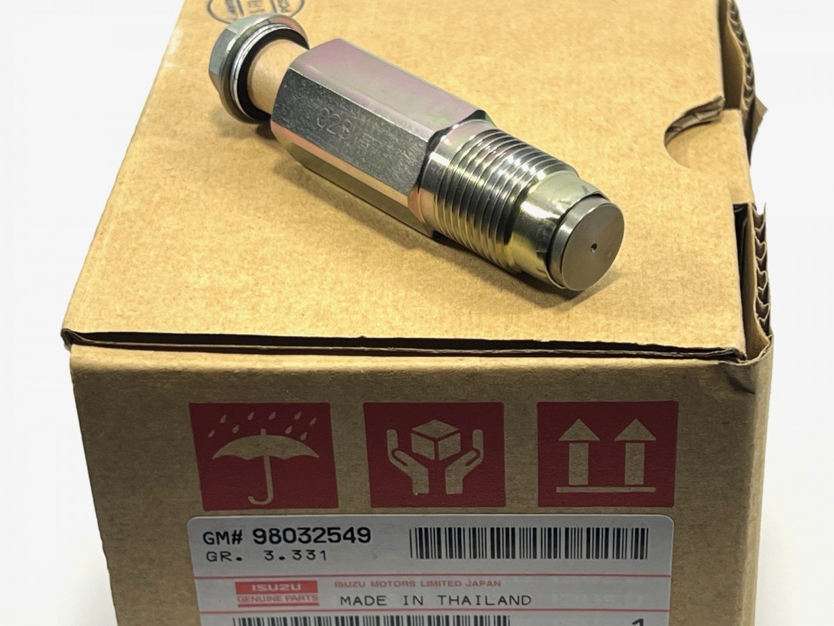 8980325490 Клапан топливной рампы 8973186910, 095420-0260, 095420-0201 ORIGINAL ISUZU 8980325490 Клапан топливной рампы 8973186910, 095420-0260, 095420-0201 ORIGINAL ISUZU