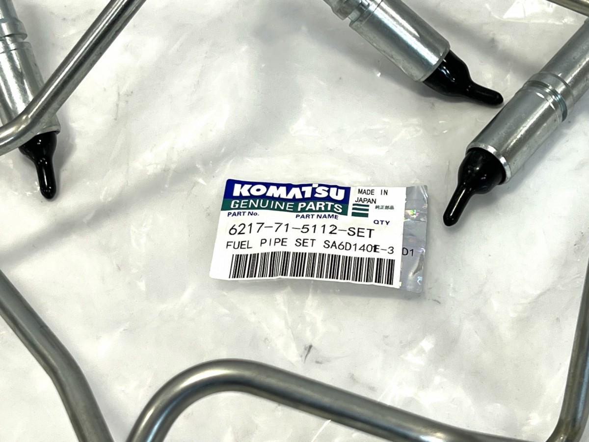 6217-71-5112-SET Комплект топливных трубок SA6D140E-3 D155AX-5, D275A-5 6217-71-5111 KOMATSU 6217-71-5112-SET Комплект топливных трубок SA6D140E-3 D155AX-5, D275A-5 6217-71-5111 KOMATSU
