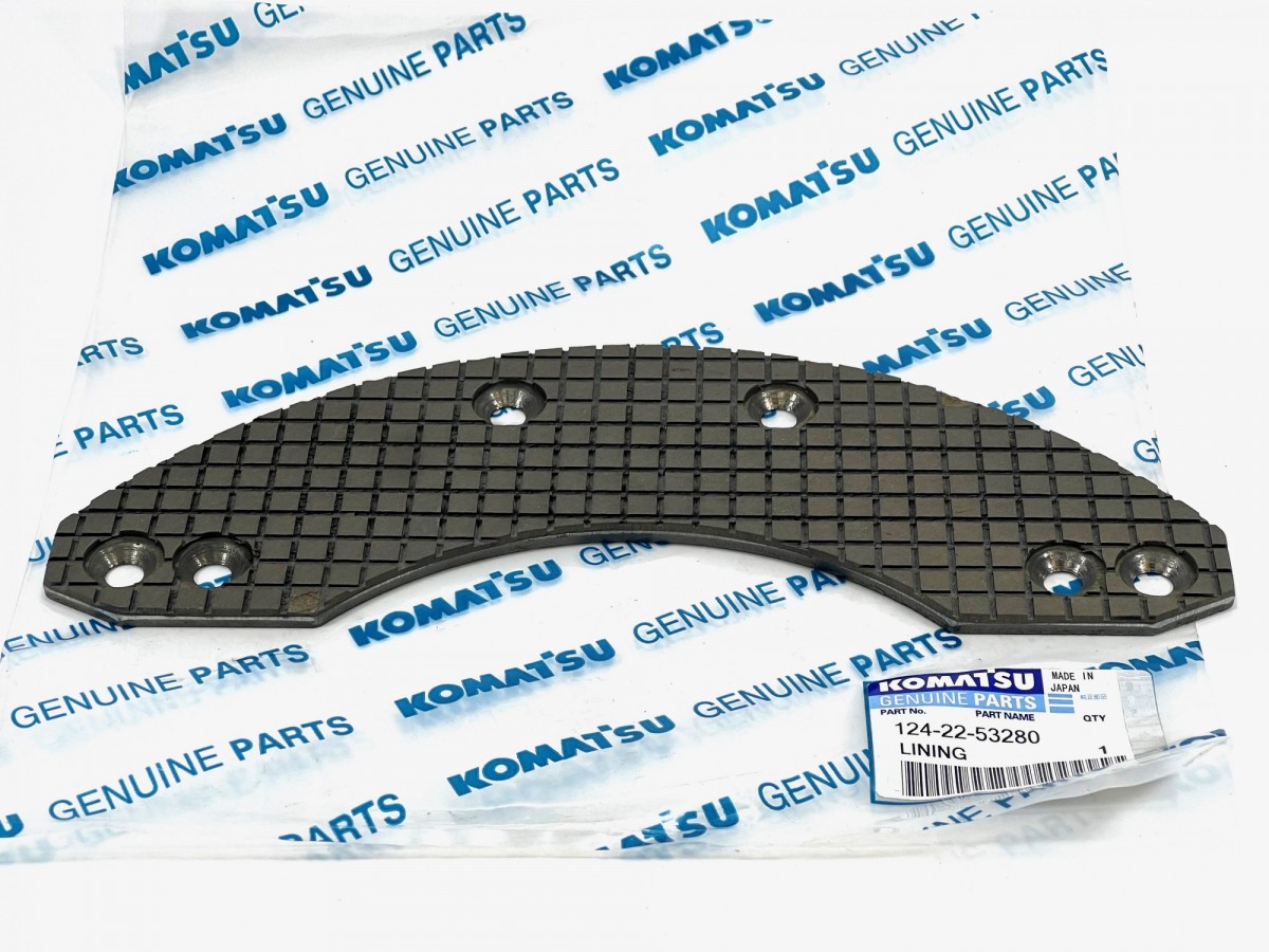 124-22-53280 Накладка тормозная KOMATSU 124-22-53280 Накладка тормозная KOMATSU