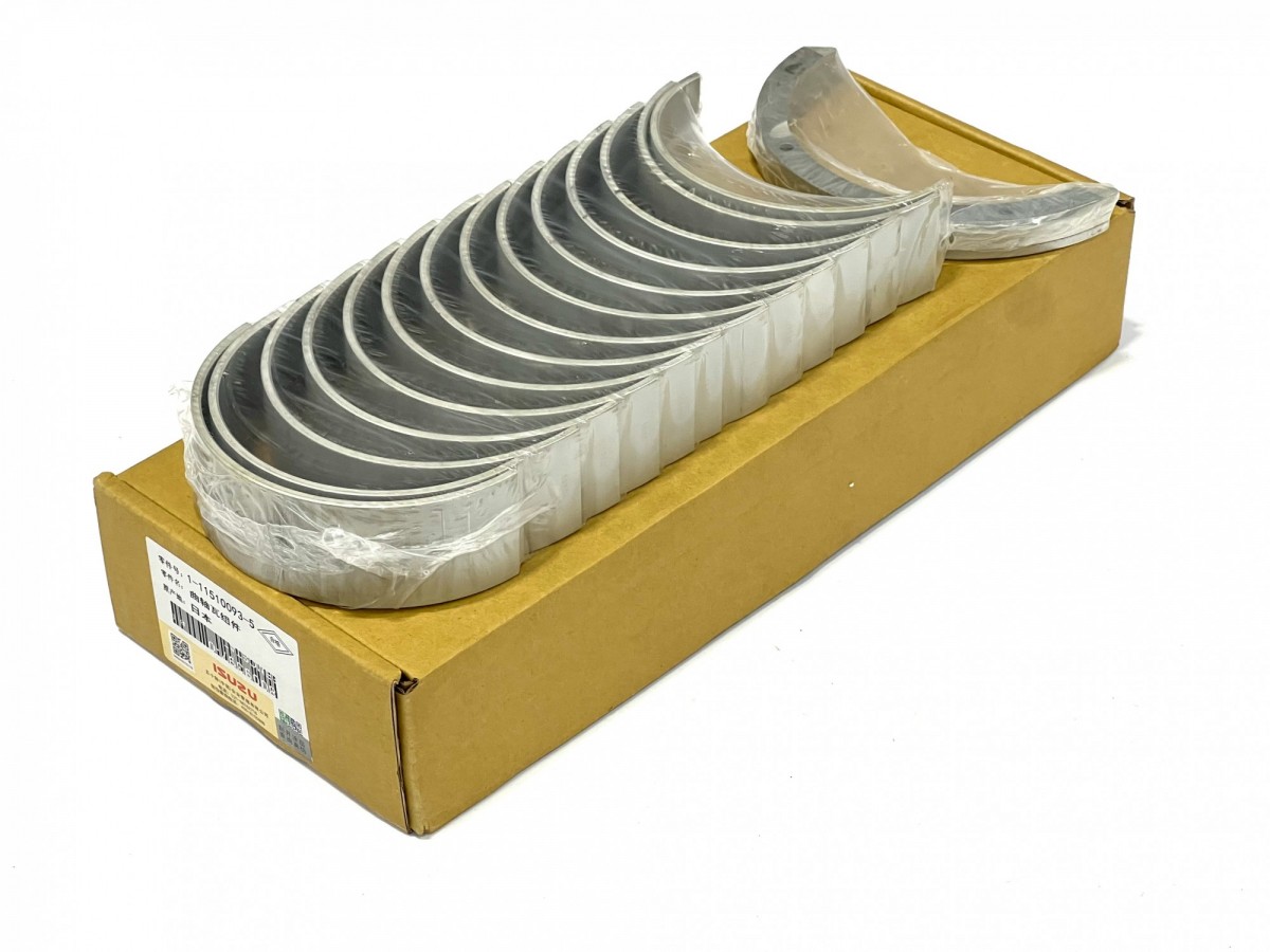 1115100935 Вкладыши коренные STD комплект на двигатель ORIGINAL 1115100930, 1115100933 ISUZU 1115100935 Вкладыши коренные STD комплект на двигатель ORIGINAL 1115100930, 1115100933 ISUZU