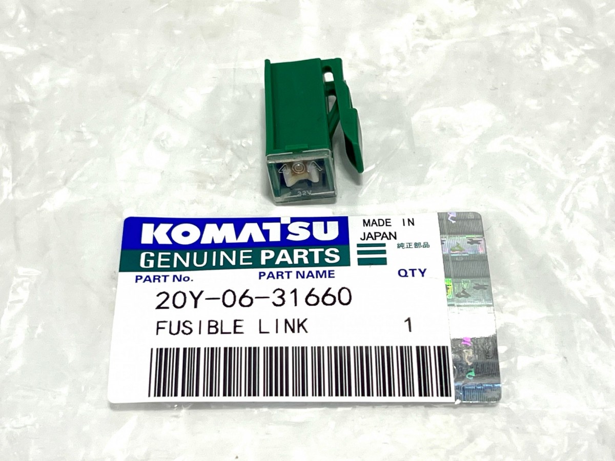 20Y-06-31660 Предохранитель плавкий KOMATSU 20Y-06-31660 Предохранитель плавкий KOMATSU