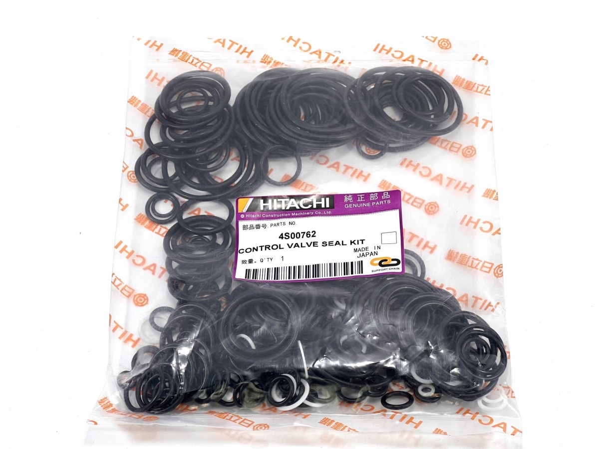 4S00762 Набор уплотнений для ремонта гидрораспределителя ZX230 HITACHI 4S00762 Набор уплотнений для ремонта гидрораспределителя ZX230 HITACHI