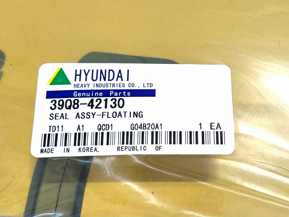39Q8-42130 Уплотнение плавающее HYUNDAI 39Q8-42130 Уплотнение плавающее HYUNDAI