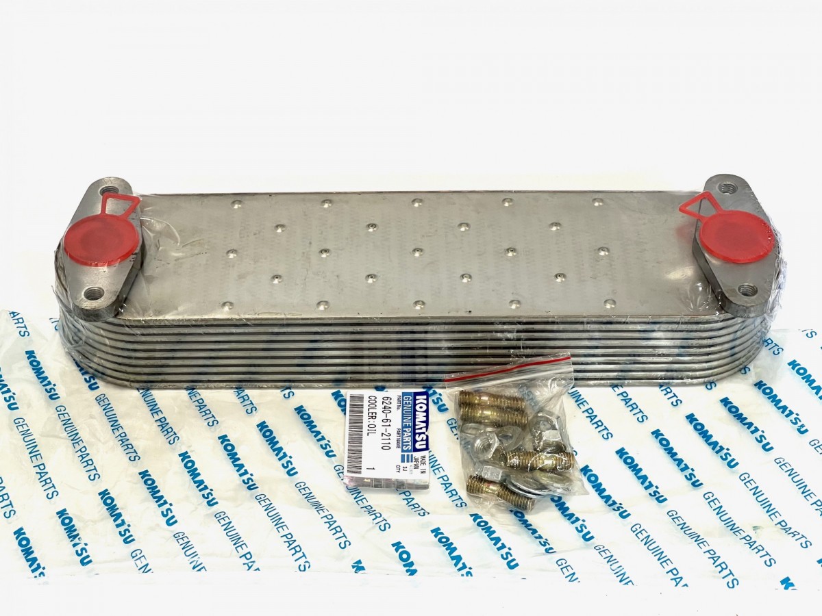 6240-61-2110 Радиатор масляный 6240-61-2111 KOMATSU 6240-61-2110 Радиатор масляный 6240-61-2111 KOMATSU