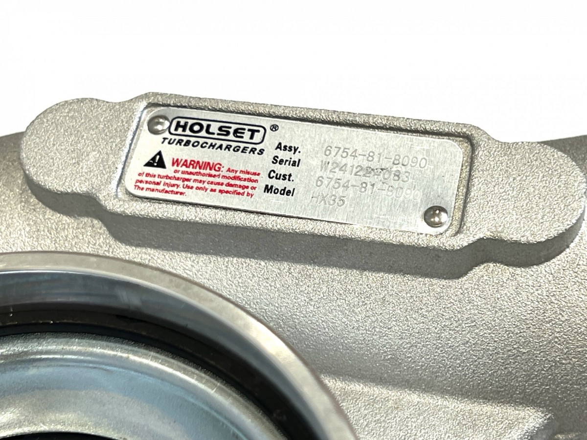 6754-81-8090 Турбокомпрессор HOLSET 4038475 KOMATSU 6754-81-8090 Турбокомпрессор HOLSET 4038475 KOMATSU