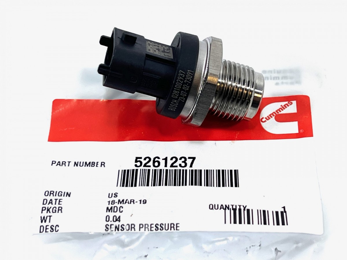 5261237 Датчик давления 5297640, 4937283, 4929611 CUMMINS 5261237 Датчик давления 5297640, 4937283, 4929611 CUMMINS