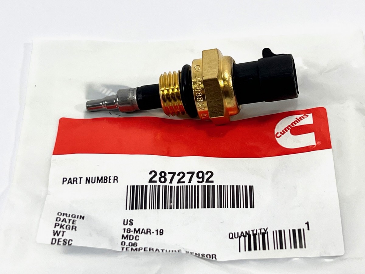 2872792 Датчик температуры CUMMINS 2872792 Датчик температуры CUMMINS