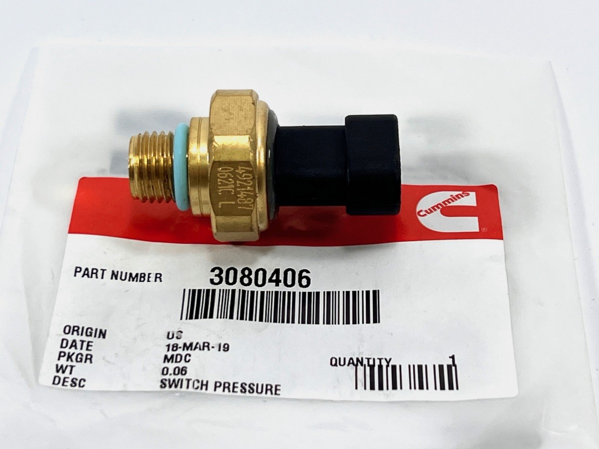 3080406 Датчик давления масла 4921487 CUMMINS 3080406 Датчик давления масла 4921487 CUMMINS