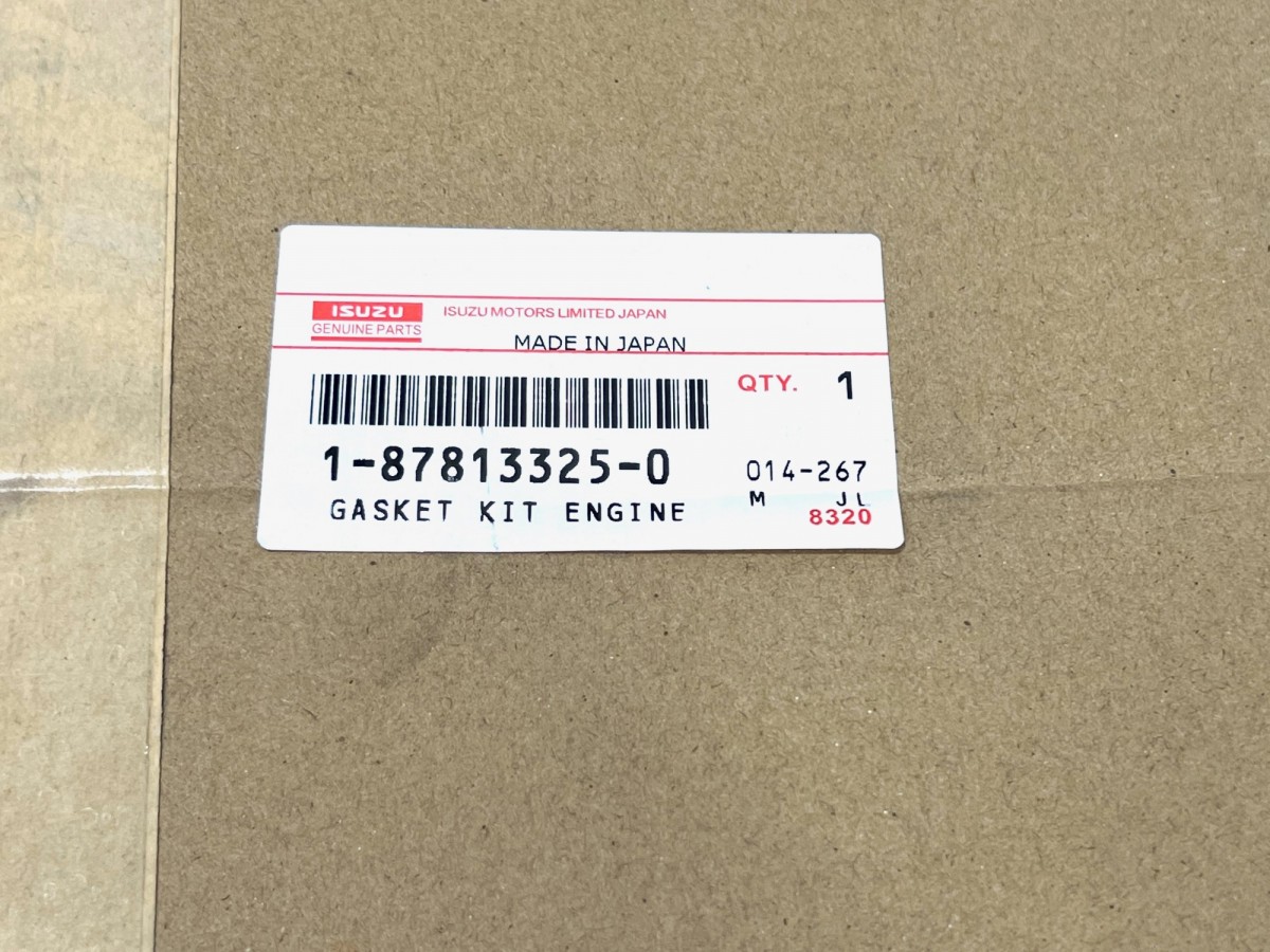 1878133250 Набор прокладок двигателя 1878150011, 1878149921, 1878149920 1878133252 ISUZU 1878133250 Набор прокладок двигателя 1878150011, 1878149921, 1878149920 1878133252 ISUZU