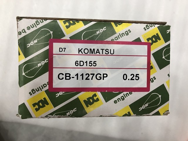 6127-39-3042 Вкладыши шатунные 0,25 KOMATSU 6127-39-3042 Вкладыши шатунные 0,25 KOMATSU