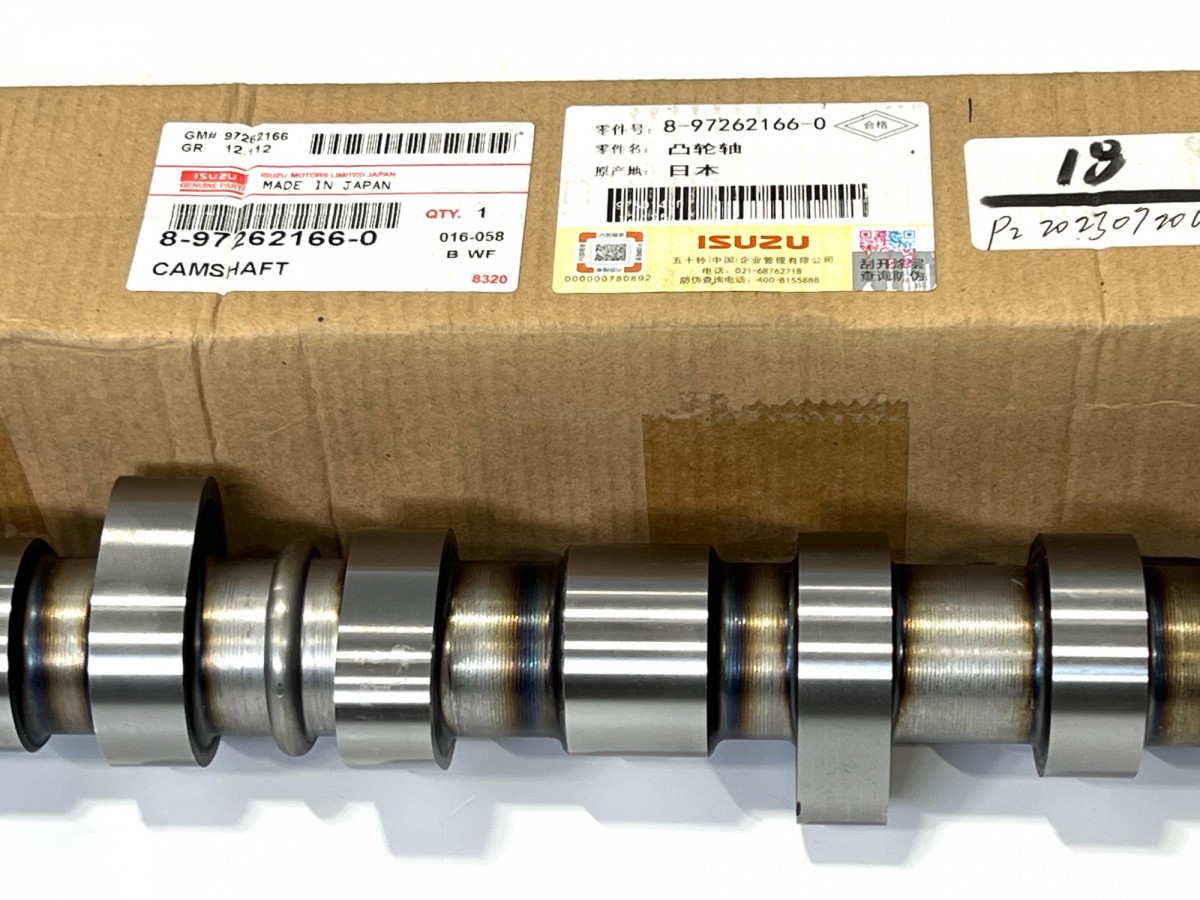 8972621660 Вал распределительный 4HK1 ISUZU 8972621660 Вал распределительный 4HK1 ISUZU