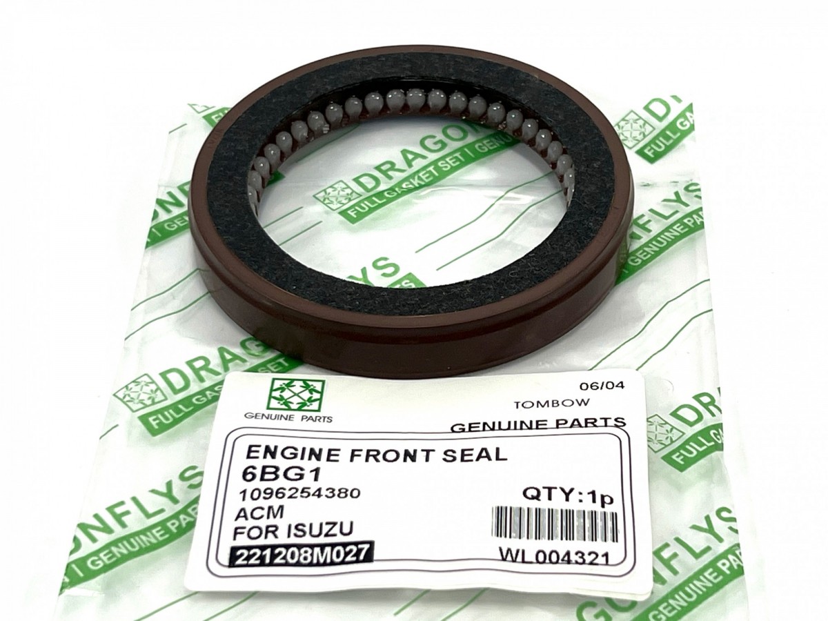 1096254380 Сальник коленвала передний ISUZU 1096254380 Сальник коленвала передний ISUZU