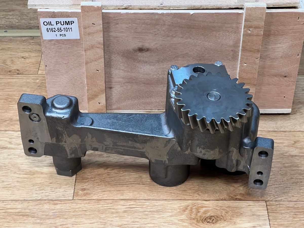 6162-55-1011 Насос масляный 6162-55-1010 KOMATSU 6162-55-1011 Насос масляный 6162-55-1010 KOMATSU