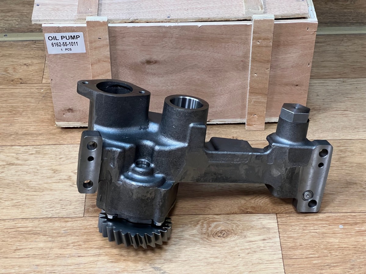 6162-55-1011 Насос масляный 6162-55-1010 KOMATSU 6162-55-1011 Насос масляный 6162-55-1010 KOMATSU