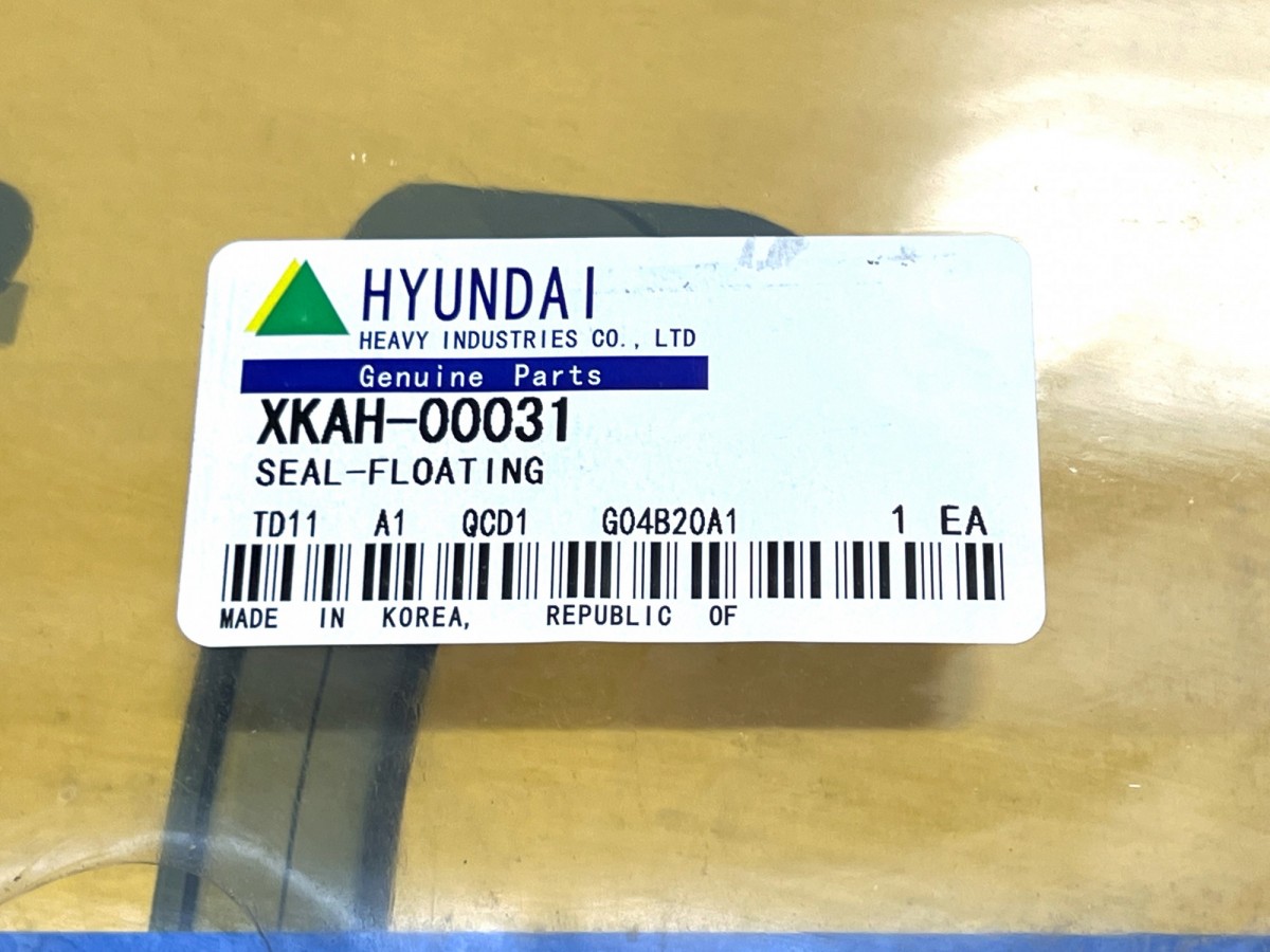 XKAH-00031 Уплотнение плавающее XKAQ-00803 HYUNDAI XKAH-00031 Уплотнение плавающее XKAQ-00803 HYUNDAI