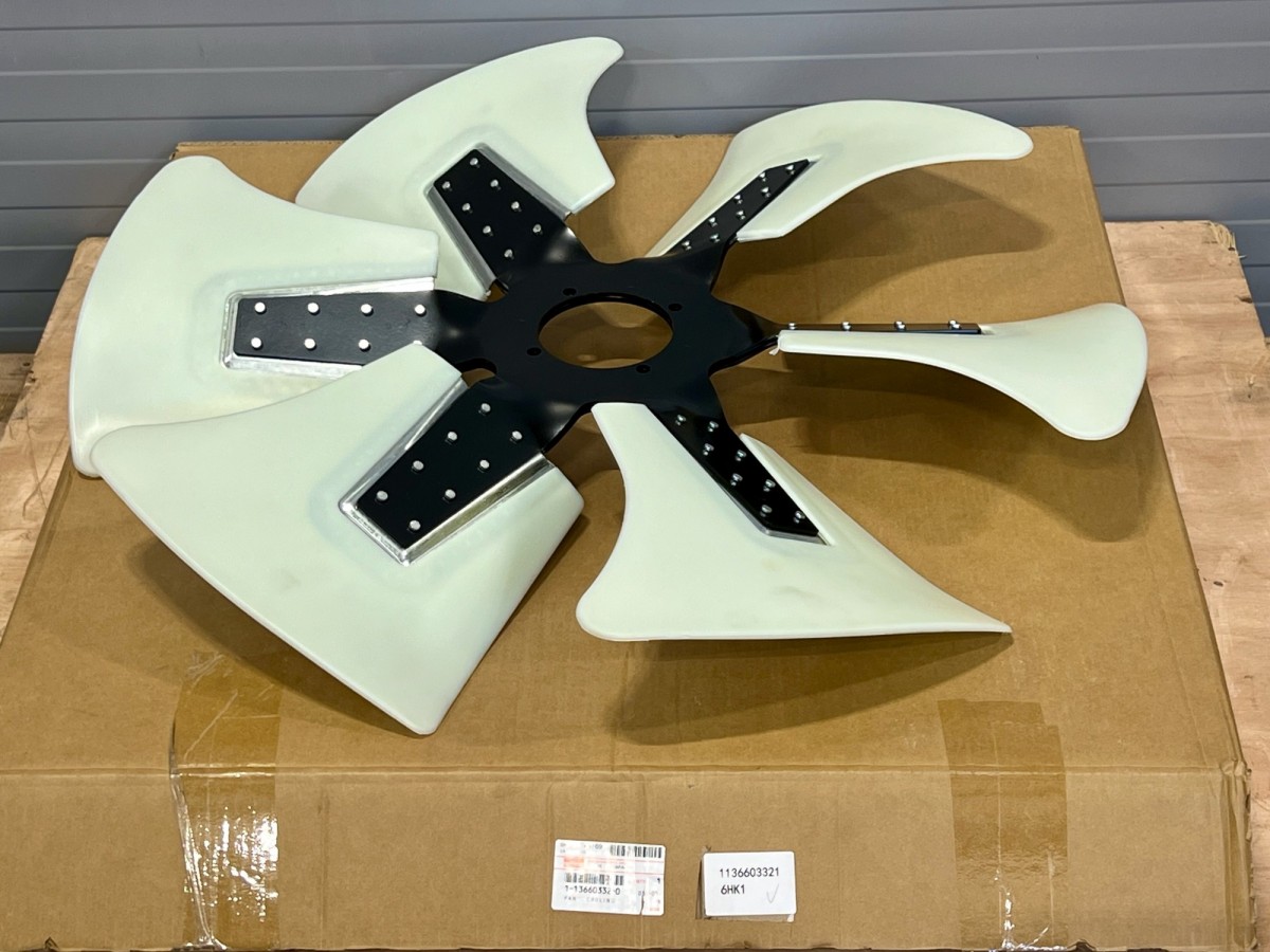 1136603321 Крыльчатка вентилятора ISUZU 1136603321 Крыльчатка вентилятора ISUZU