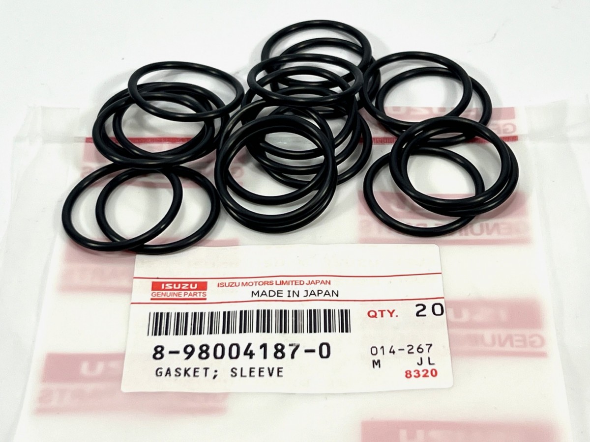 8980041870 Кольцо уплотнительное втулки форсунки ISUZU 8980041870 Кольцо уплотнительное втулки форсунки ISUZU