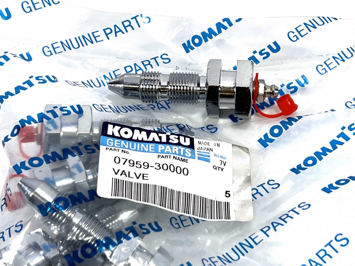 07959-30000 Клапан натяжителя 195-30-13191 KOMATSU 07959-30000 Клапан натяжителя 195-30-13191 KOMATSU