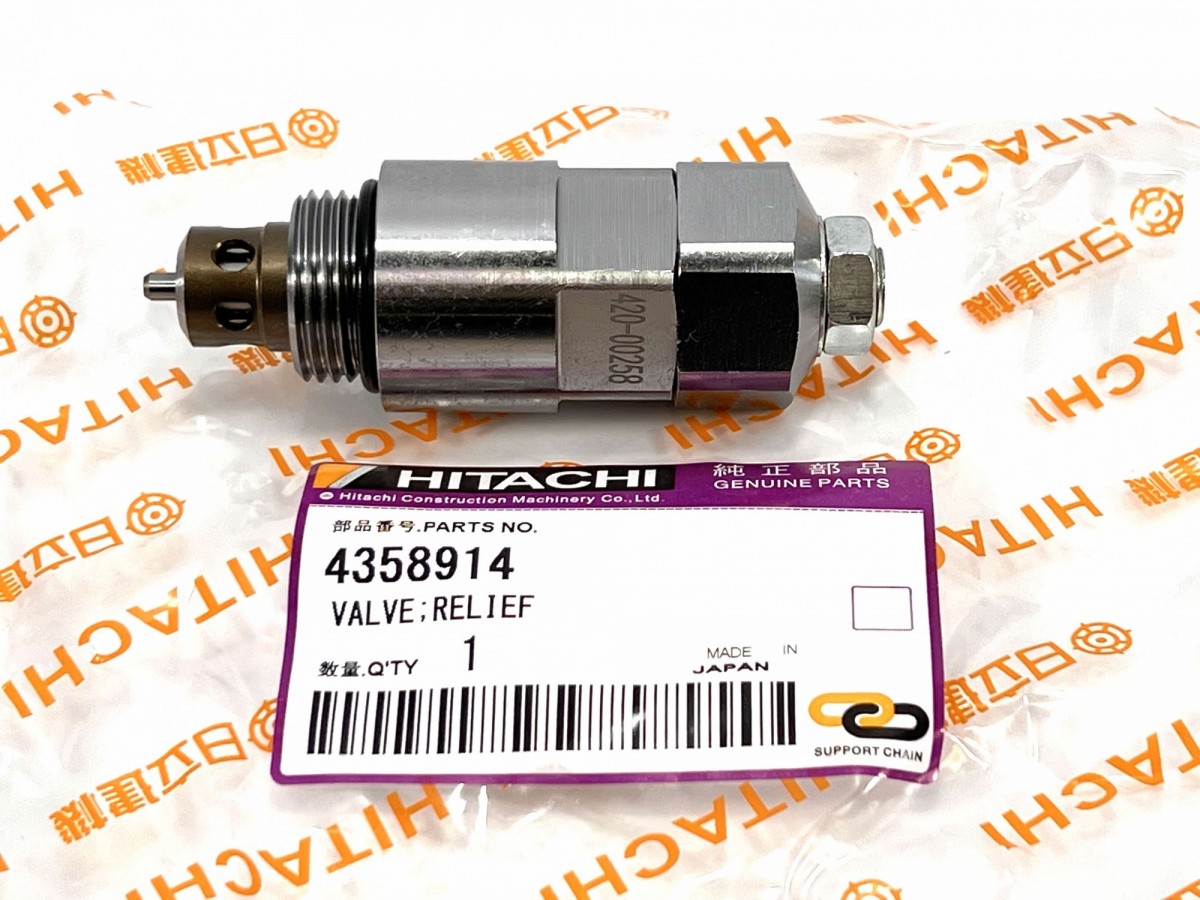 4358914 Клапан гидравлический HITACHI 4358914 Клапан гидравлический HITACHI
