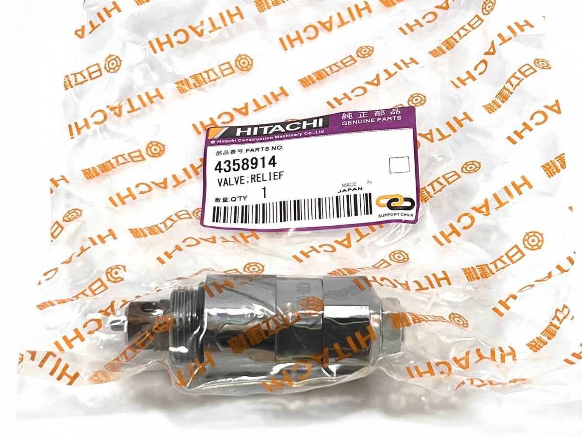 4358914 Клапан гидравлический HITACHI 4358914 Клапан гидравлический HITACHI