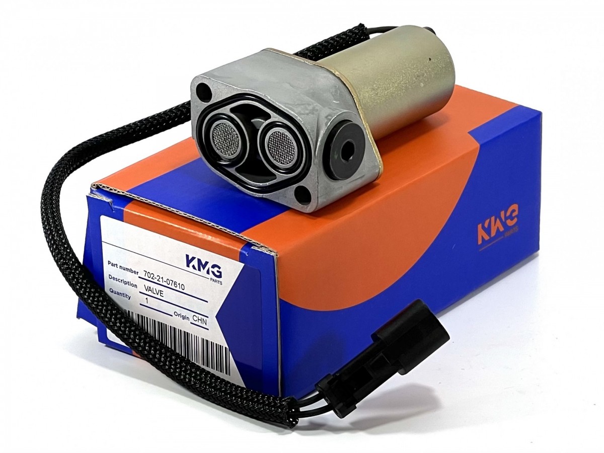 702-21-07610 Клапан электромагнитный KOMATSU 702-21-07610 Клапан электромагнитный KOMATSU