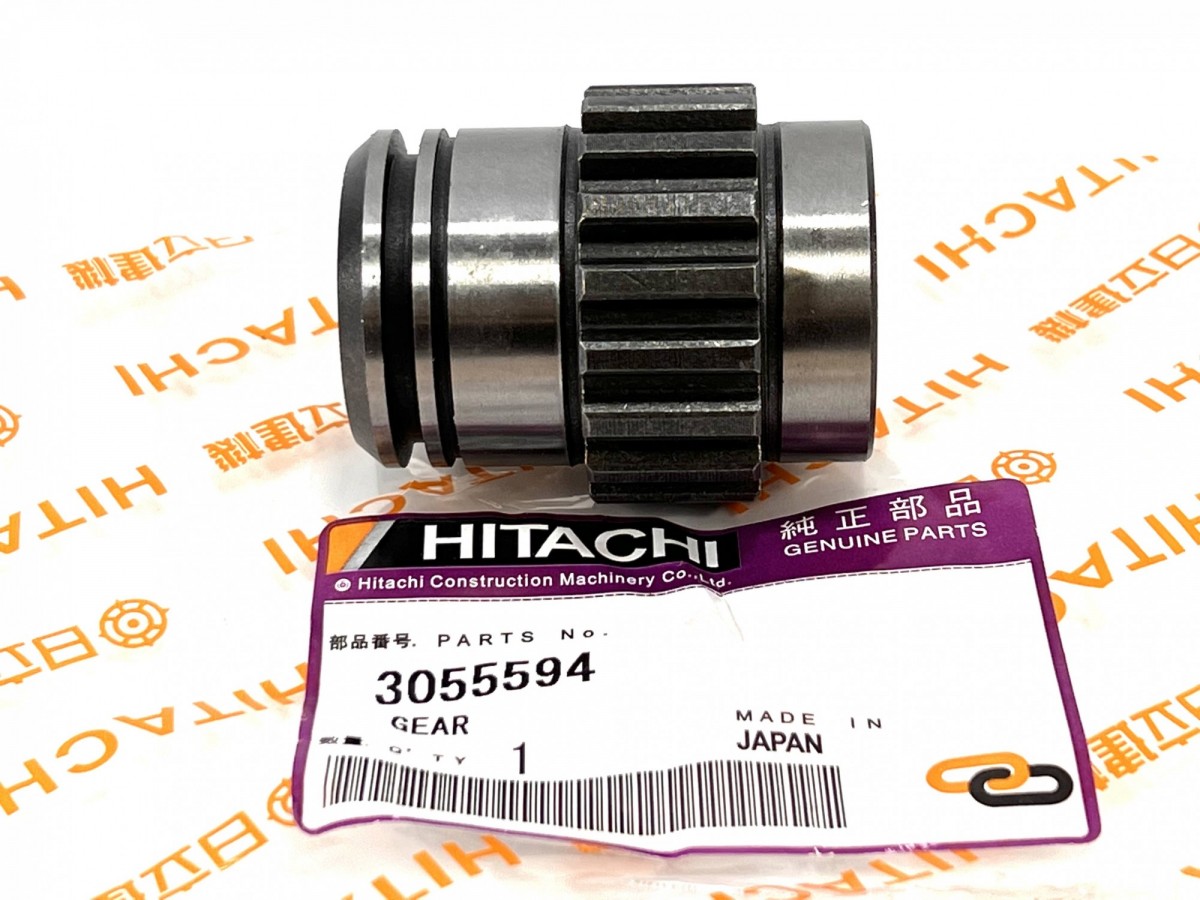 3055594 Вал-шестерня редуктора гидронасоса HITACHI 3055594 Вал-шестерня редуктора гидронасоса HITACHI