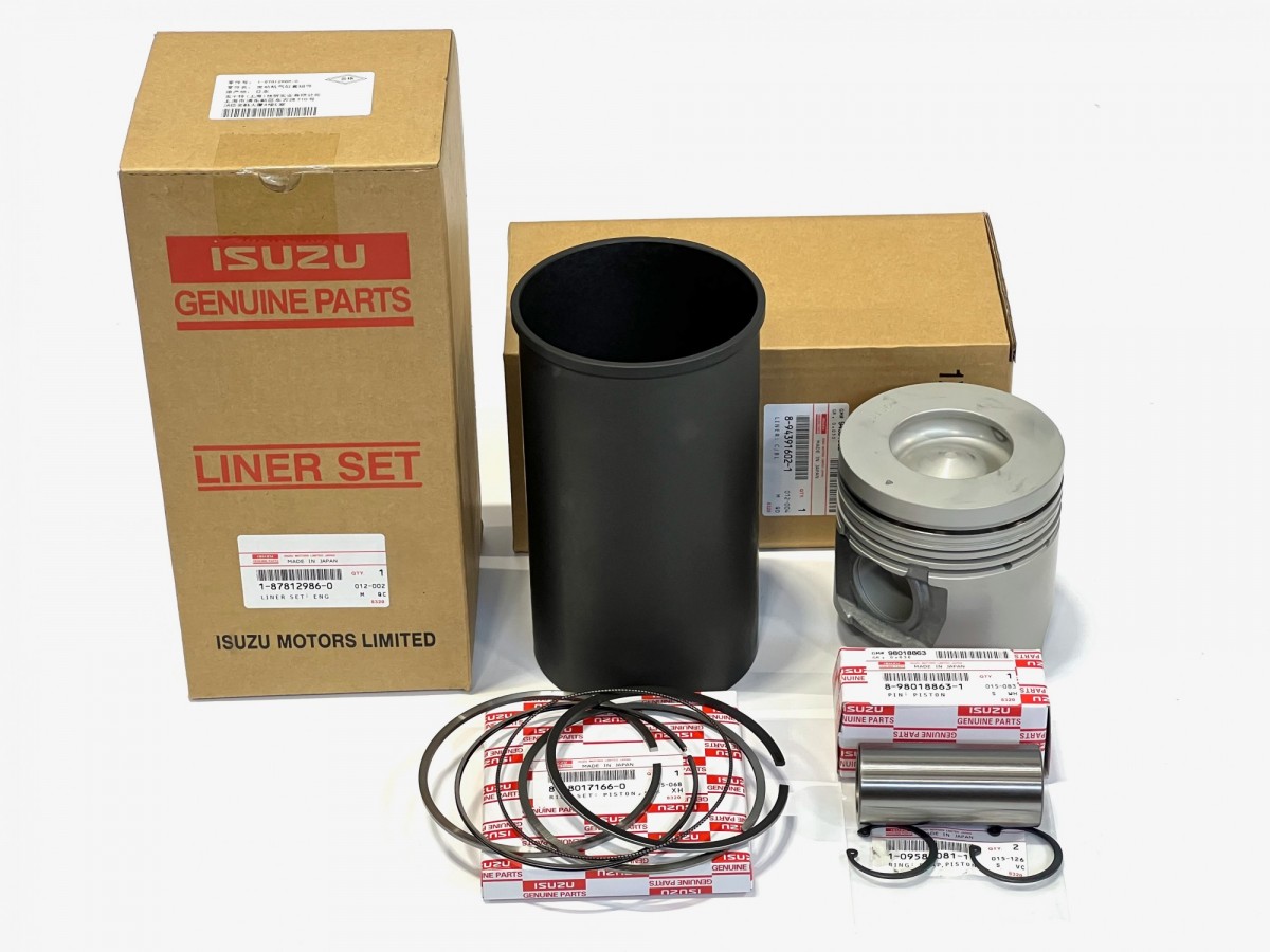 1878129861 Поршнекомплект 4HK1, 6HK1 ORIGINAL 1876182430, 1878129862 ISUZU 1878129861 Поршнекомплект 4HK1, 6HK1 ORIGINAL 1876182430, 1878129862 ISUZU