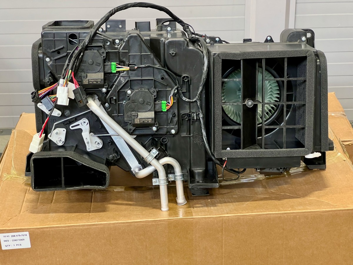 208-979-7610 Отопитель в сборе 208-979-7612, 208-979-7611 KOMATSU 208-979-7610 Отопитель в сборе 208-979-7612, 208-979-7611 KOMATSU