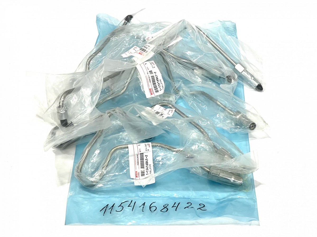 1154168422-SET Комплект топливных трубок 6WG1-Tier 3 ZX450-3 ISUZU 1154168422-SET Комплект топливных трубок 6WG1-Tier 3 ZX450-3 ISUZU