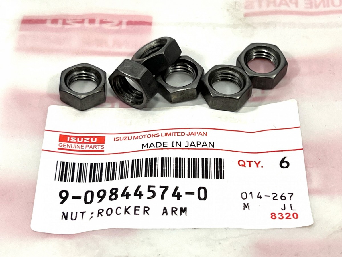 9098445740 Гайка регулировочного винта моста рокеров ISUZU 9098445740 Гайка регулировочного винта моста рокеров ISUZU