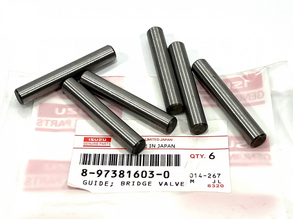 8973816030 Направляющая моста клапанов 8973816031 ISUZU 8973816030 Направляющая моста клапанов 8973816031 ISUZU