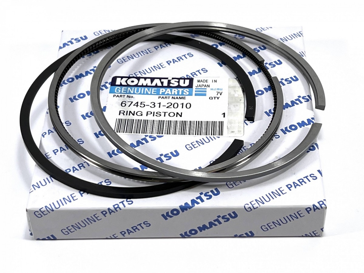 6745-31-2010 Кольца поршневые (комплект на цилиндр) KOMATSU 6745-31-2010 Кольца поршневые (комплект на цилиндр) KOMATSU