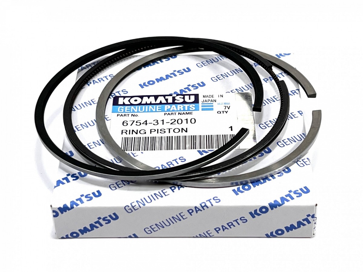 6754-31-2010 Кольца поршневые (комплект на цилиндр) KOMATSU 6754-31-2010 Кольца поршневые (комплект на цилиндр) KOMATSU