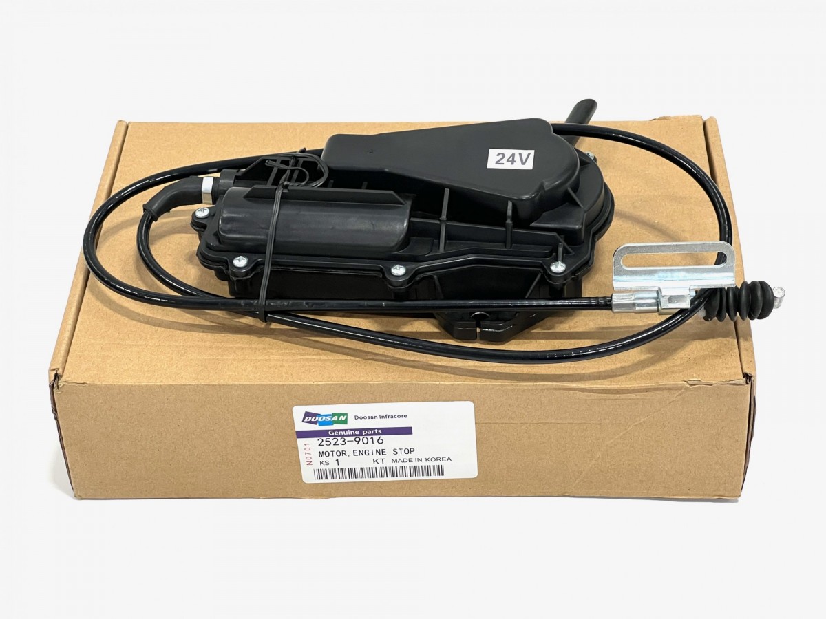 2523-9016 Мотор остановки двигателя DOOSAN 2523-9016 Мотор остановки двигателя DOOSAN