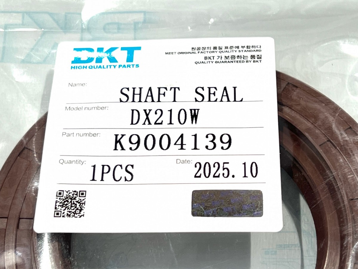 K9004139 Сальник BKT 401107-01288, 0734.319.709, K9001471 DOOSAN K9004139 Сальник BKT 401107-01288, 0734.319.709, K9001471 DOOSAN